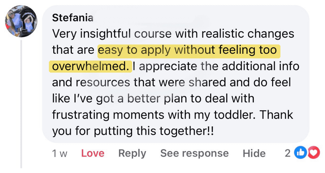 Stefania's message